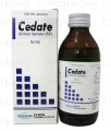 Cedate syp 500mg/5ml 120ml