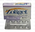 Zoliget Tab 30mg/2mg 14's