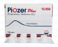 Piozer Plus Tab 15mg/850mg 14's