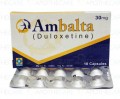 Ambalta Cap 30mg 1x10's
