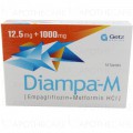 Diampa-M Tab 5mg/1000mg 14's