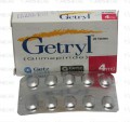 Getryl Tab 4mg 10's