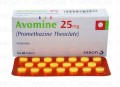 Avomine Tab 25mg 5x20's