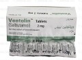 Ventolin Tab 2mg 10's
