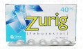 Zurig Tab 40mg 20's