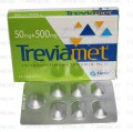 Treviamet Tab 50mg/500mg 28's