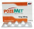 Pozemet Tab 15mg/500mg 14's