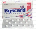 Byscard Tab 2.5mg 14's