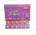 Qusel Tab 200mg 30's