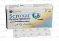 Seroxat CR Tab 25mg 30's
