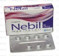 Nebil Tab 5mg 14's