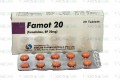 Famot Tab 20mg 20???s