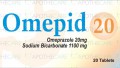 Omepid Tab 20mg/1100mg 20's