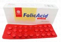 Folic Acid Tab 5mg 1x25's