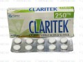 Claritek Tab 250mg 1x10's