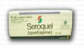 Seroquel Tab 25mg 30's