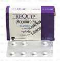Requip Tab 0.25mg 21's