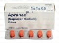 Apranax Tab 550mg 20's