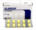 Klaricid Tab 250mg 10's