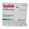 Cansaar Tab 8mg 14's