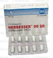 Herbesser SR Cap 90mg 10's