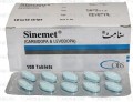 Sinemet Tab 25mg/250mg 10x10's