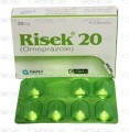 Risek Cap 20mg 14's