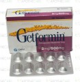 Getformin Tab 2mg/500mg 30’s