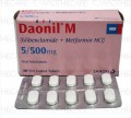 Daonil M Tab 5mg/500mg 3x10's