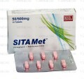 Sita??Met Tab 50mg/500mg 14's