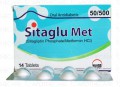 Sitaglu Met Tab 50mg/500mg 14's