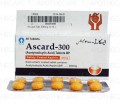 Ascard-300 Tab 300mg 3x10's