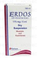 Erdos Susp 175mg/5ml 100ml
