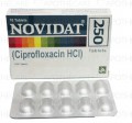 Novidat Tab 250mg 10's