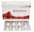 Ranola Tab 500mg 14's