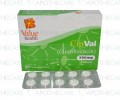 Cipval Tab 250mg 10's