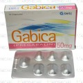 Gabica Cap 50mg 14's