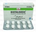 Distalgesic Tab 37.5mg/325mg 10's