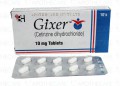 Gixer Tab 10mg 10's