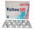 Valtec AM Tab 5mg/160mg Tab 2x14's