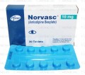 Norvasc Tab 10mg 20's