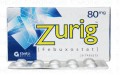 Zurig Tab 80mg 20's