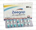 Zeegap Cap 50mg 14's
