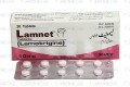 Lamnet Tab 50mg 30's
