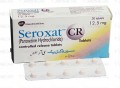 Seroxat CR Tab 12.5mg 30's