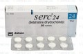 Serc 24 Tab 24mg 30's