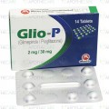 Glio-P Tab 2mg/30mg 14's
