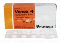 Venex 4 Tab 4mg 20's
