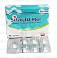 Sitaglu Met Tab 50mg/1000mg 14's