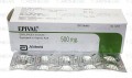 Epival Tab 500mg 1x10's
